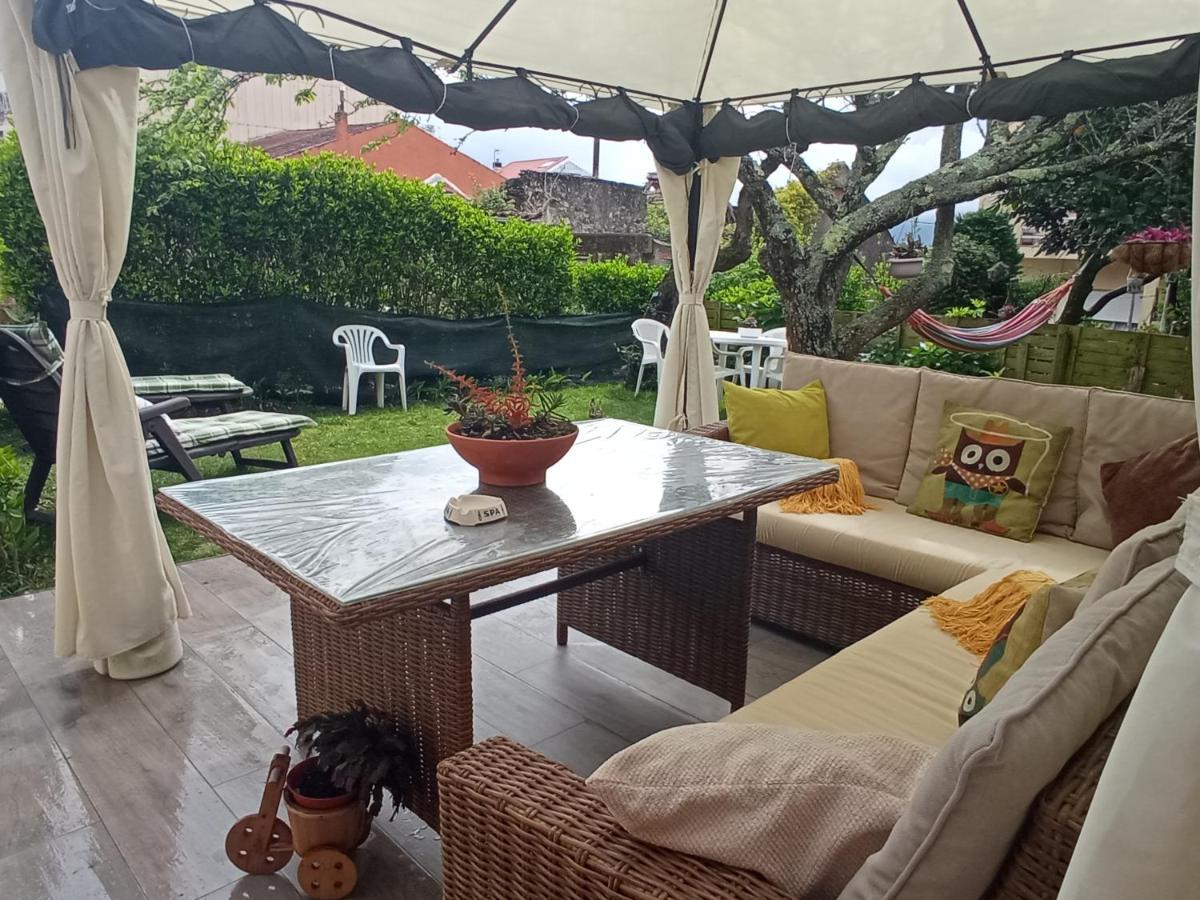 Jardin, Terraza Y Barbacoa Lejlighed O Grove Eksteriør billede