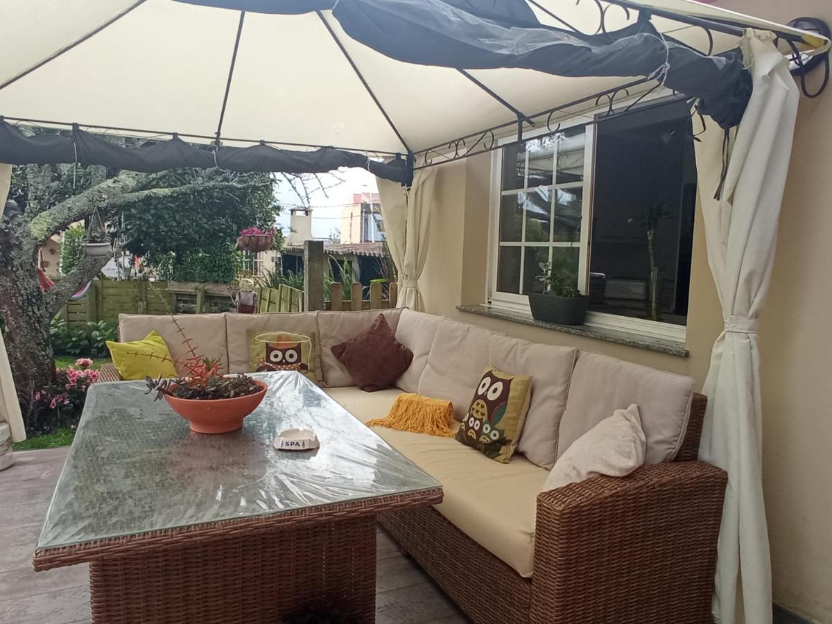 Jardin, Terraza Y Barbacoa Lejlighed O Grove Eksteriør billede