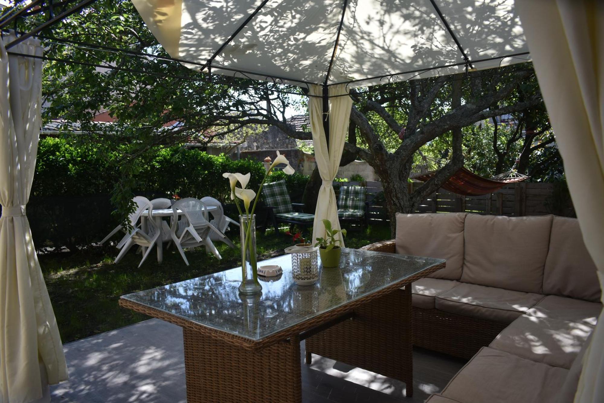 Jardin, Terraza Y Barbacoa Lejlighed O Grove Eksteriør billede