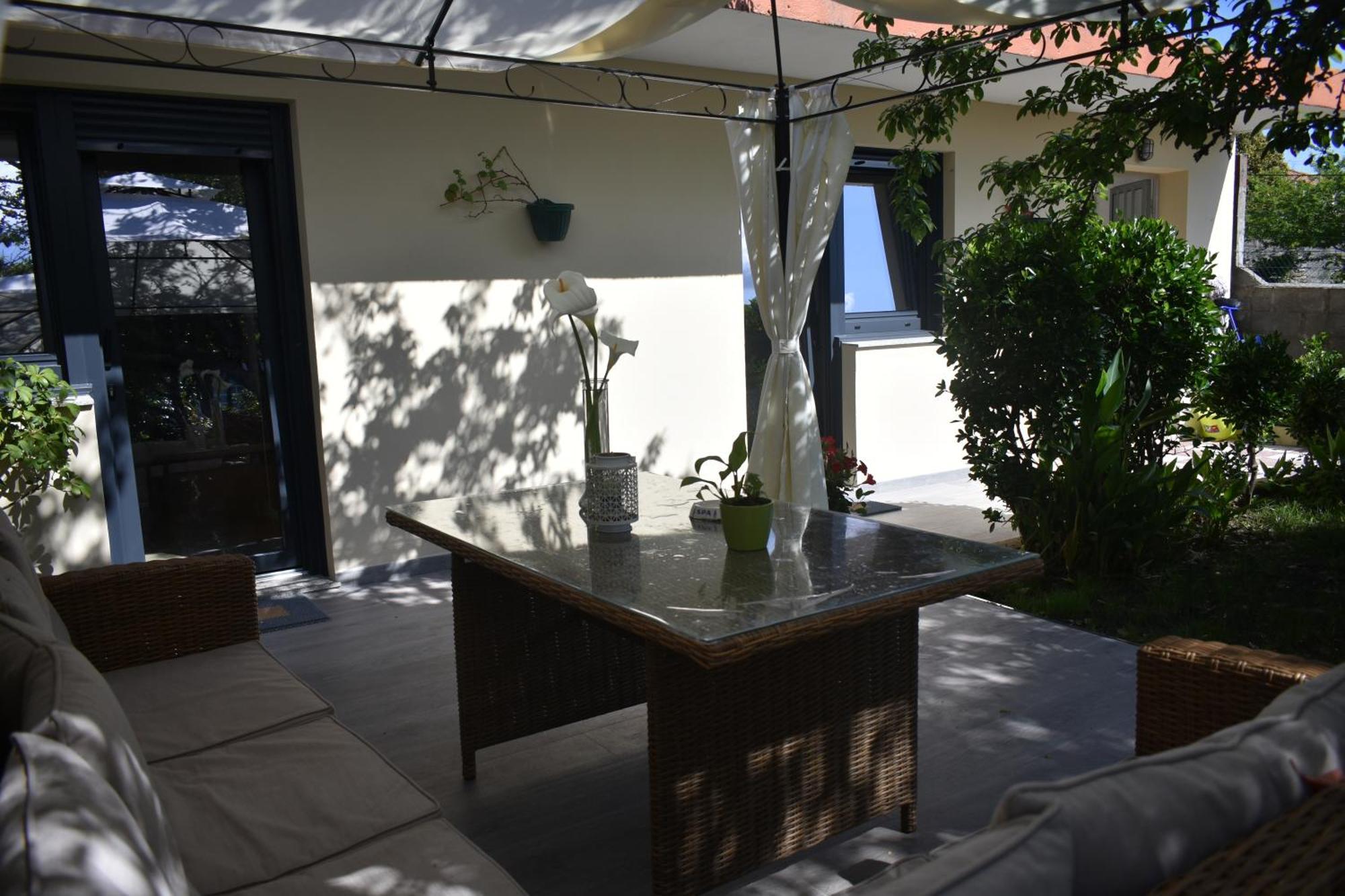 Jardin, Terraza Y Barbacoa Lejlighed O Grove Eksteriør billede
