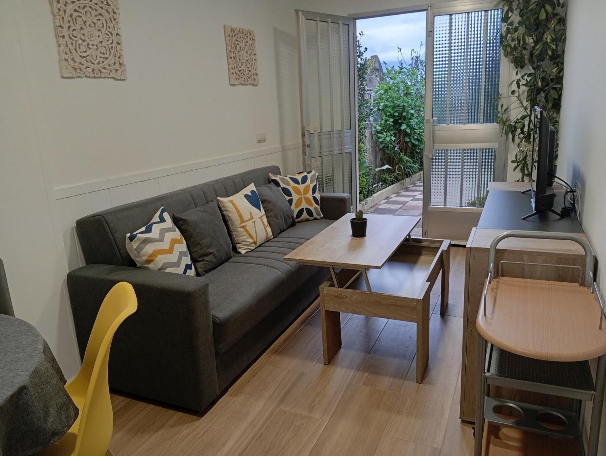 Jardin, Terraza Y Barbacoa Lejlighed O Grove Eksteriør billede